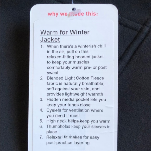 NEW WARM FOR WINTER JACKET - Picture 8 of 8